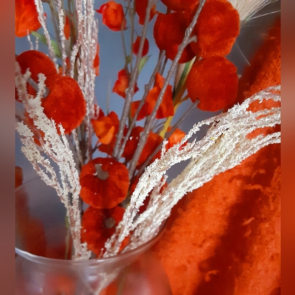 Fall Floral Stems and Bottle Decor - Picture 4 of 6